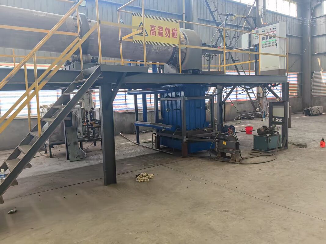 Long Service Life Rotary Kiln with 904L Stainless Steel Inner Shell and Automatic PLC Control for High-Temperature Processing