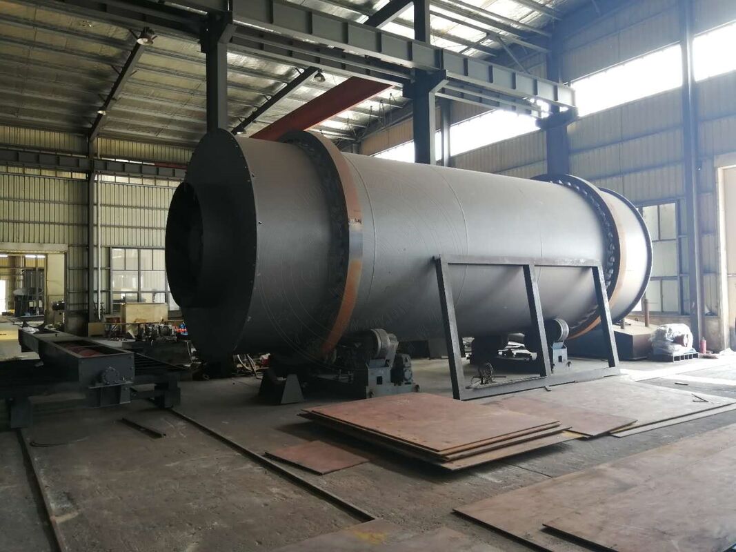 Industrial Three Cylinder Dryer with 2.7m Inside Diameter, 100 Kg/h Capacity, and 1-5 Rpm Rotation Speed