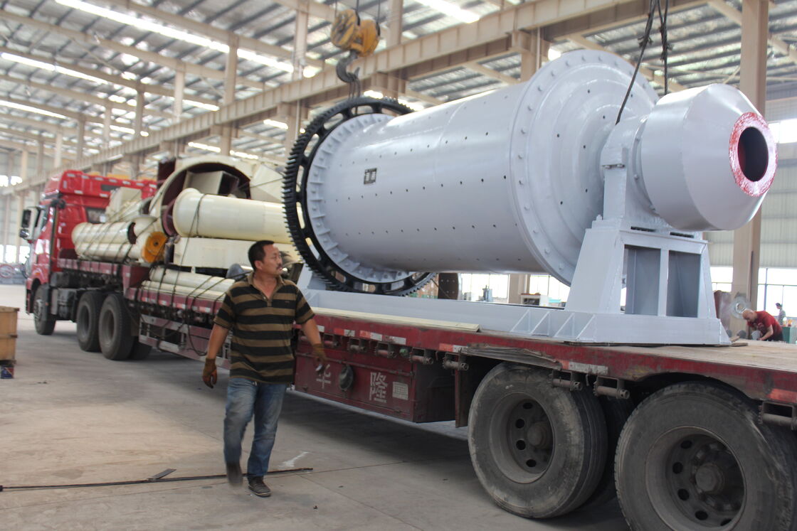 Ceramic Ball Mill with 0.074-0.4mm Discharging Size 13m³ Effective Volume and Ceramic Material for Grinding