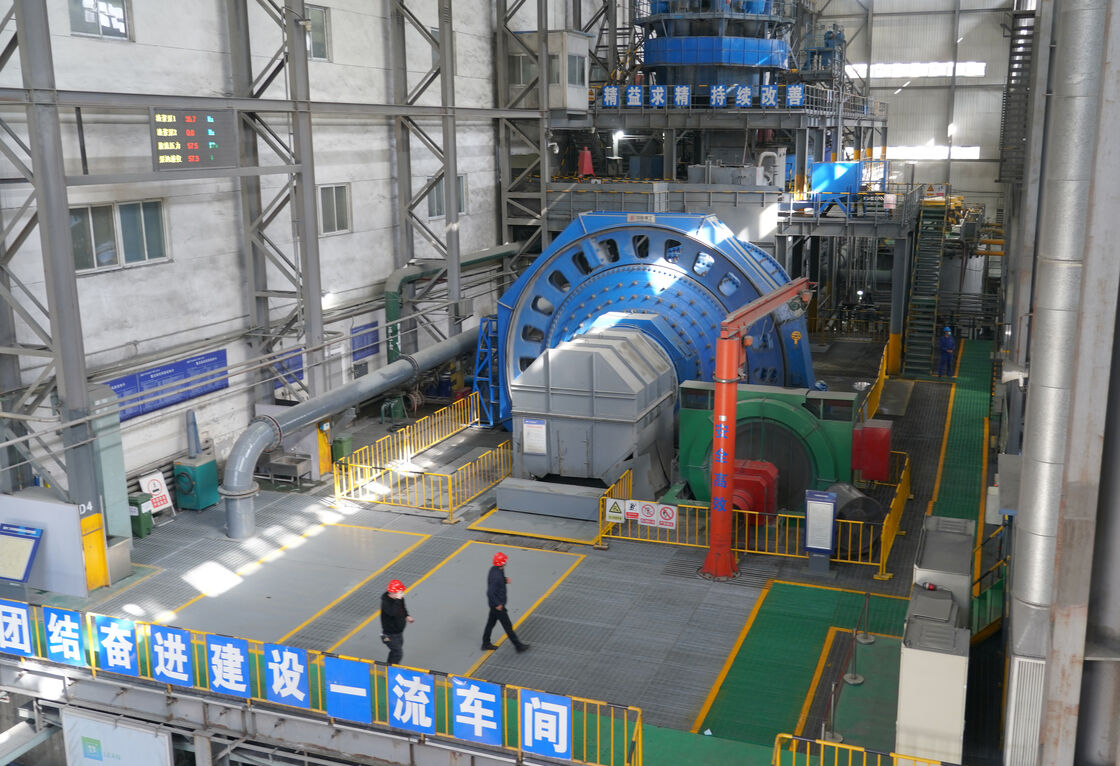 Dry Ball Mill with 0.074-0.4 mm Discharge Size and 1.5-6 Meters Cylinder Length Featuring Steel Balls Grinding Media