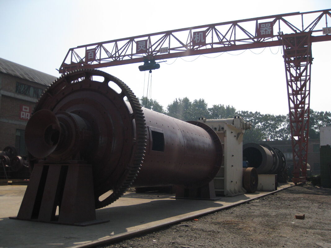 280-1250 KW Motor Power Ball Mill with 0.074-0.4 mm Discharge Size for Industrial Grinding Under Engineer's Guide Installation