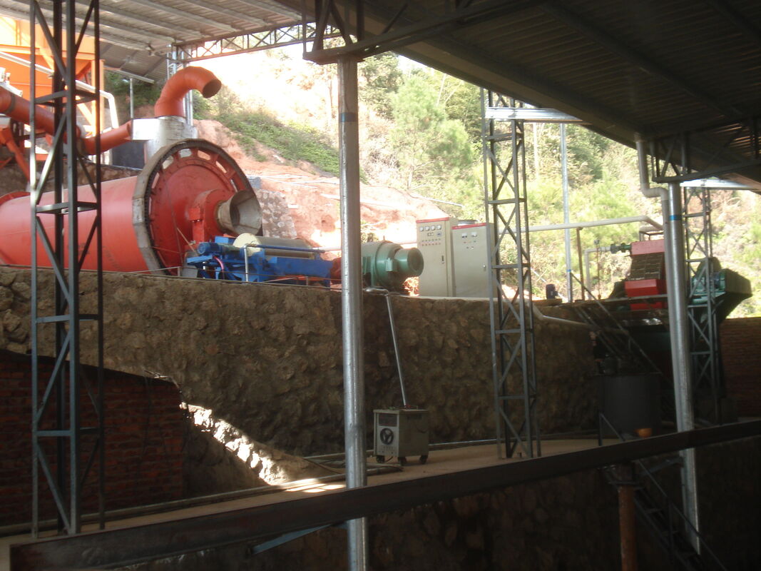 54t Weight Dry Ball Mill with 0.074-0.4 Mm Discharge Size and Rubber or Steel Liner for Industrial Grinding