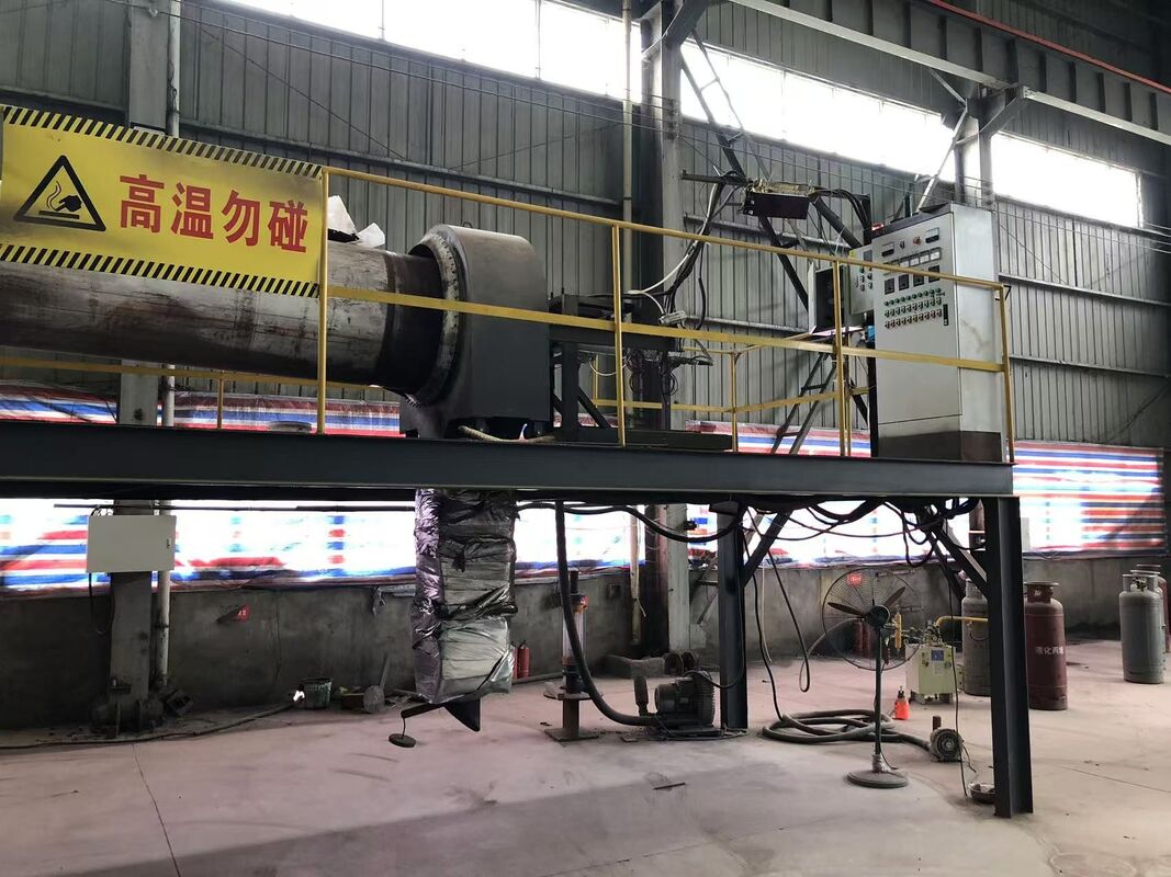 Long Service Life Rotary Kiln with 904L Stainless Steel Inner Shell and Automatic PLC Control for High-Temperature Processing