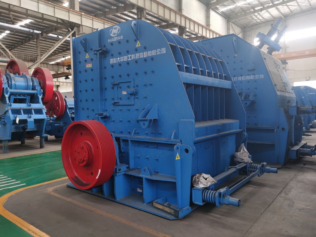 Industrial Crusher with 1000-1600mm Rotor Diameter and 100 Boxes Per Hour Crushing Capacity Featuring High Manganese Steel Liner
