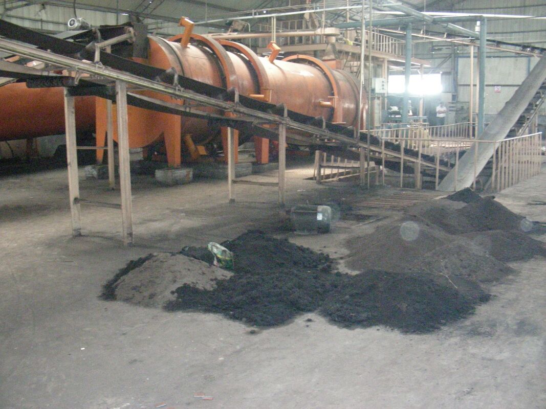 Industrial Rotary Dryer with Electric Motor and Gear Reducer for Easy Maintenance and Multiple Heating Sources