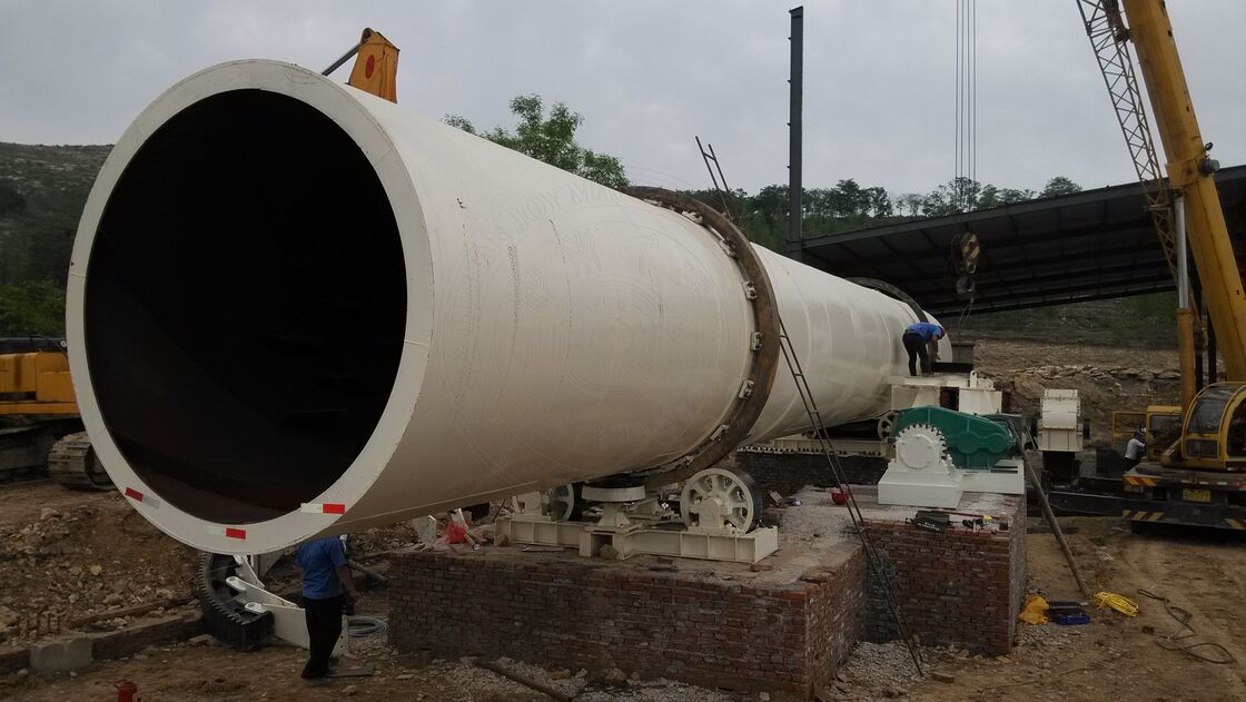 High Energy Efficiency Rotary Dryers with Heat Recovery Options and Automated Control System for Industrial Drying