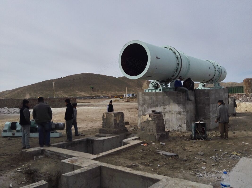 Wyroby do suszenia z prądem obrotowym o wydajności od 1 do 50 ton na godzinę i redukcji wilgotności od 60% do poniżej 10%