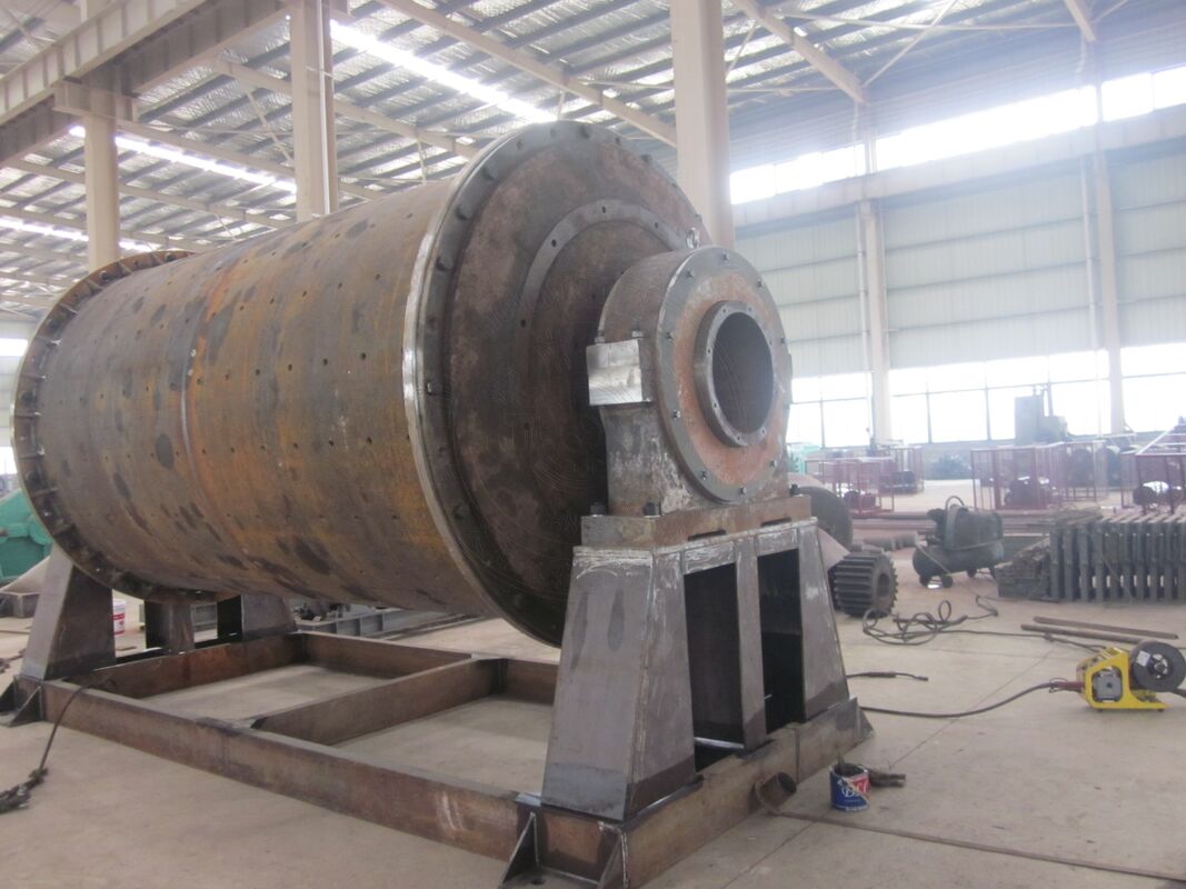 1500×4500 Moinho de Esferas de Modelo de Cimento com Construção de Alto Manganês e Redutor ZD 60 para Moagem Eficiente