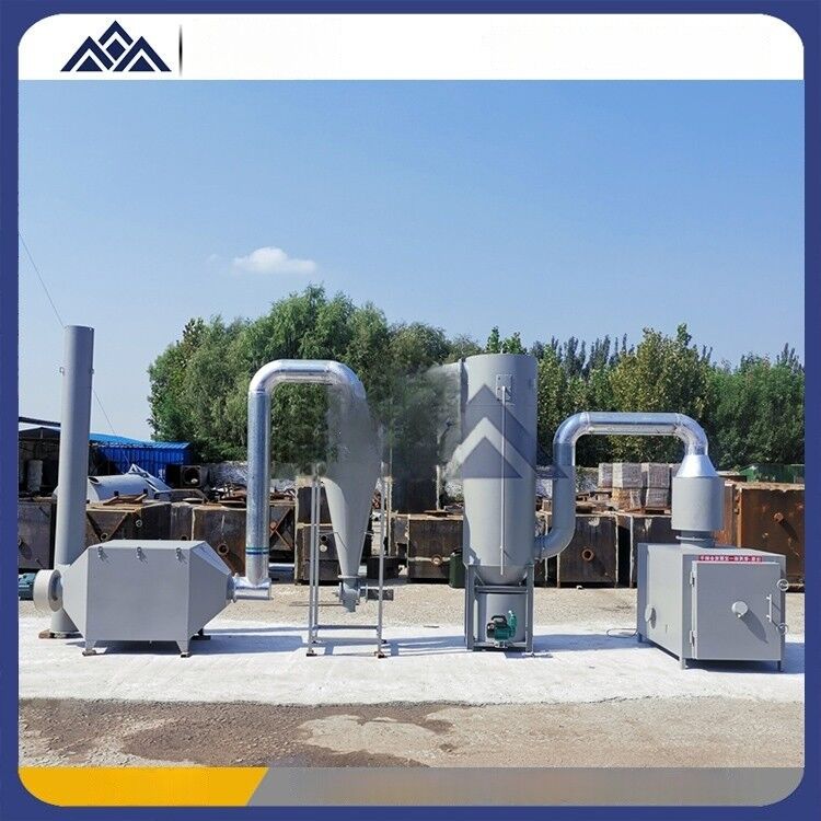 Stainless Steel Industrial Incinerator with PLC Automated Control for 800-1200 Degrees Celsius Waste Treatment