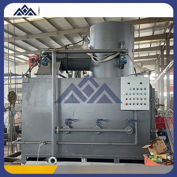 Incinérateur pour animaux de compagnie avec capacité de 5 à 50 kg par cycle et température d'incinération de 800 à 1200°C, équipé d'un panneau de commande numérique