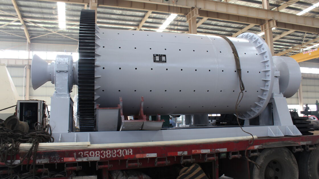 Wet Grinding Ball Mill with 40ton Capacity and 0.074-0.4mm Discharge Size for Fine and Medium Materials