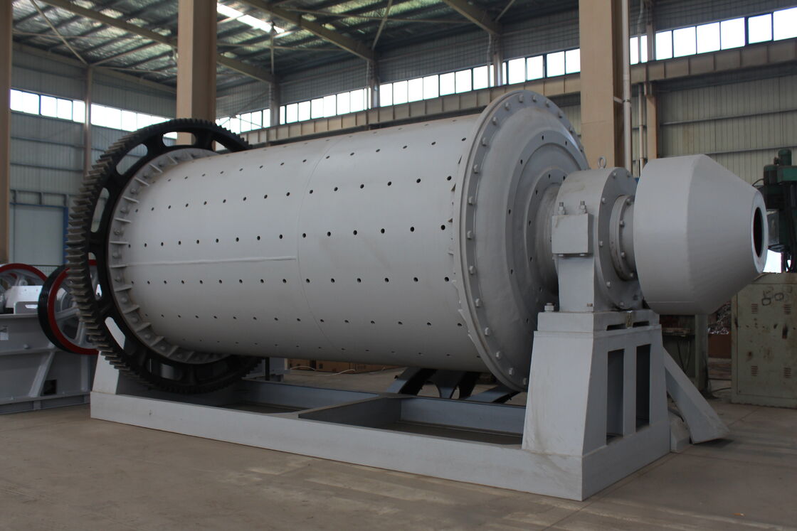 2.4-41ton Max Ball Volume Ball Mill with 0.074-0.4mm Discharge Size and High Aluminium Liner for Mining Industry