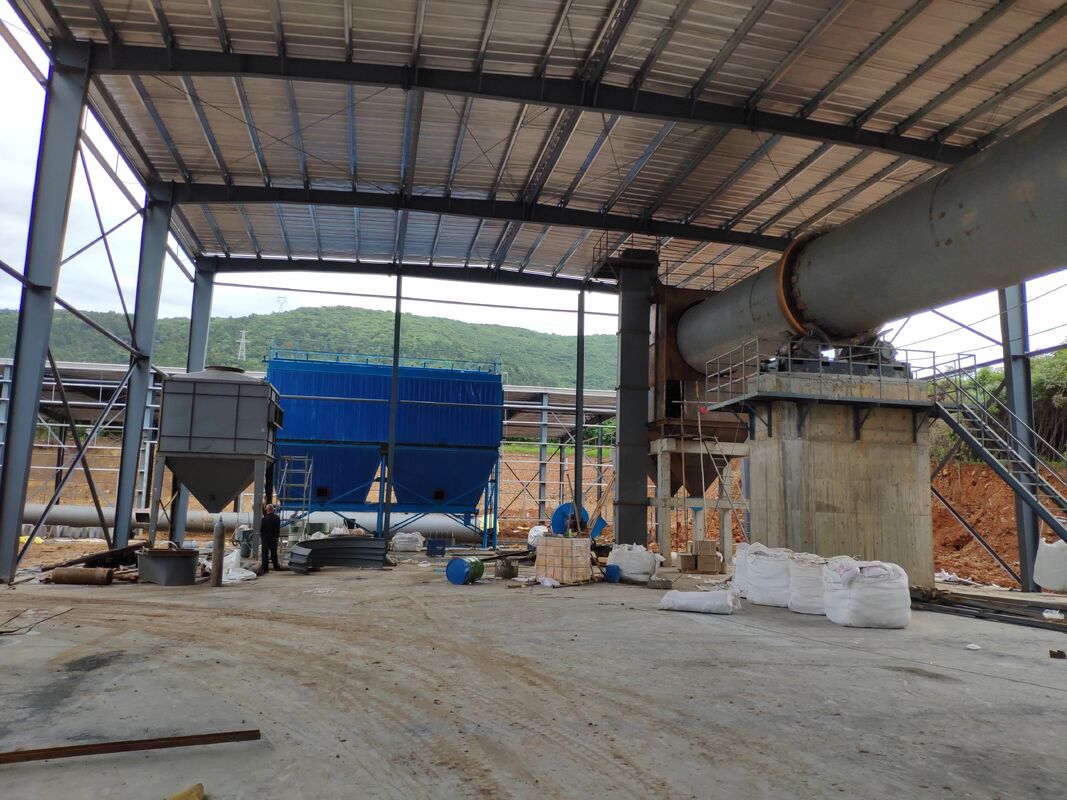 Rotary Kiln with 0.23-2.26 r/min Rotary Speed and 200 Tons Per Day Capacity Featuring Spring Steel Plate or Graphite Block Sealing