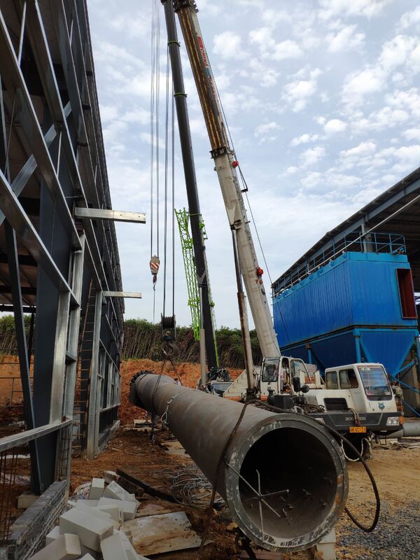Rotary Kiln with 0.23-2.26 r/min Rotary Speed and 200 Tons Per Day Capacity Featuring Spring Steel Plate or Graphite Block Sealing