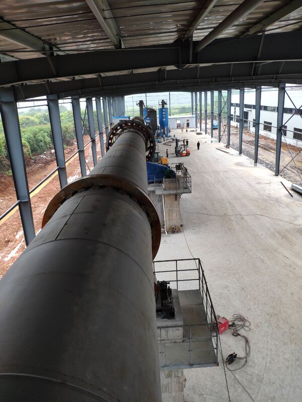 Rotary Kiln with 0.23-2.26 r/min Rotary Speed and 200 Tons Per Day Capacity Featuring Spring Steel Plate or Graphite Block Sealing