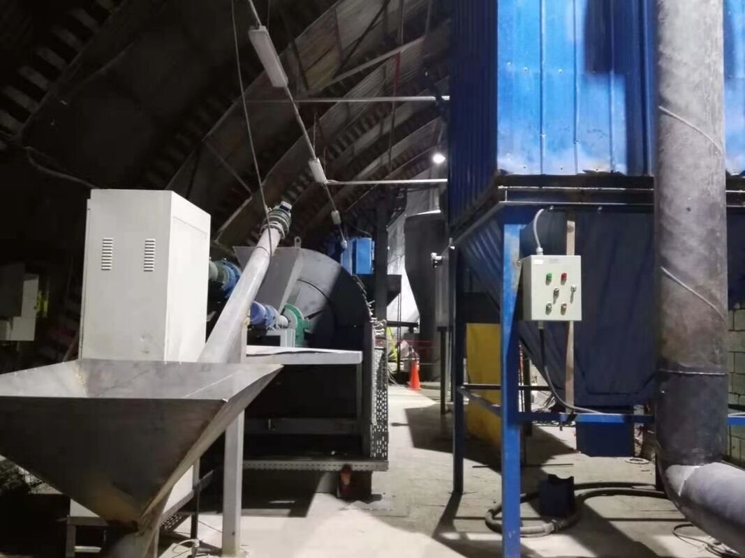 900-6400mm Diameter Fluidized Bed Roasting Machine with 500-1000°C Operating Temperature for 0.1-5mm Particle Size Range