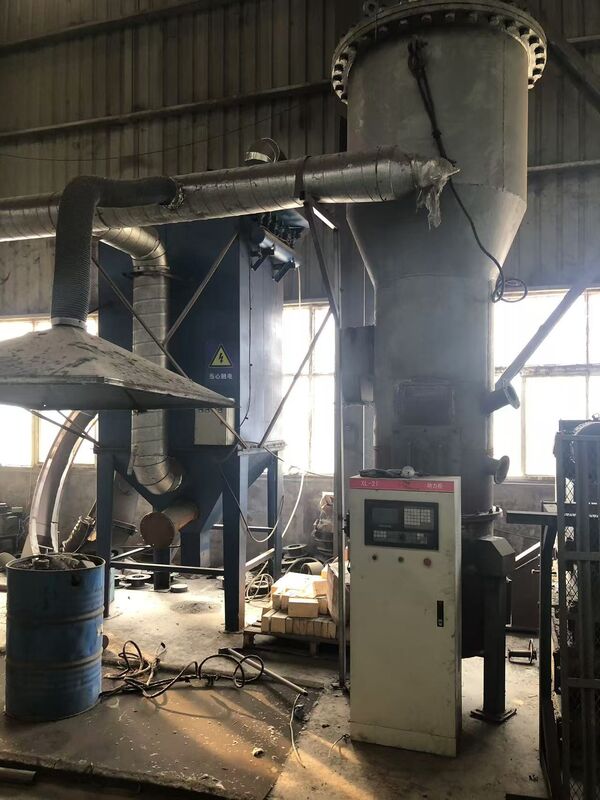 انتشار کم و مصرف انرژی واحد سرخ کردن بستر مایع با استفاده از منبع حرارت هوا گرم و قطعات قابل برداشت برای کار