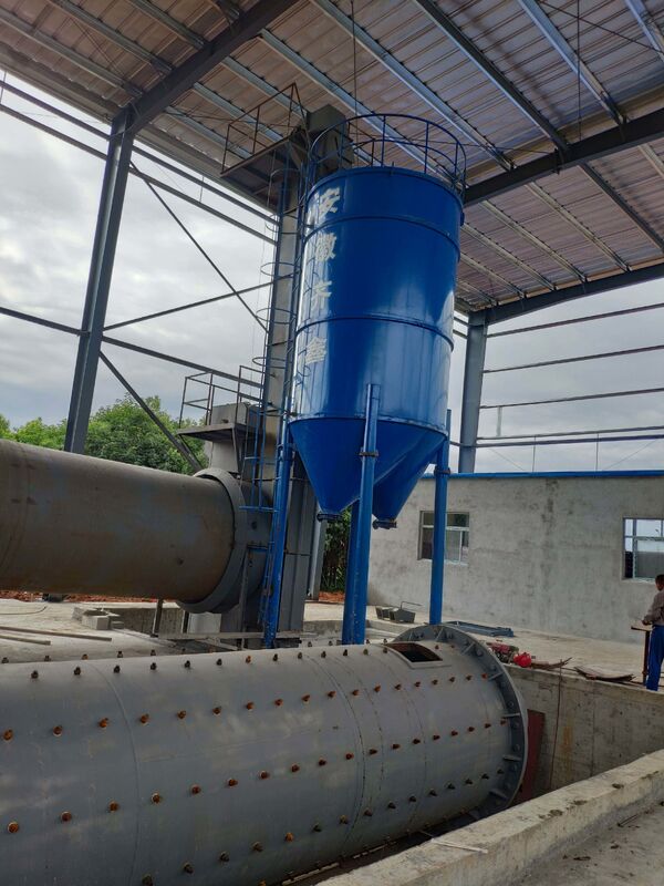 Dry Ball Mill with 0.5-500 Tons Per Hour Capacity and 0.074-0.4 Mm Discharge Size Featuring Rubber Or Steel Liner