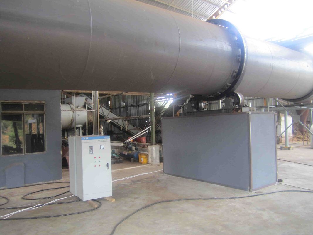 최대 600°C 작동 온도, 컨베이어 벨트 공급 방식, 산업 건조를 위한 맞춤형 크기를 갖춘 로터리 건조기