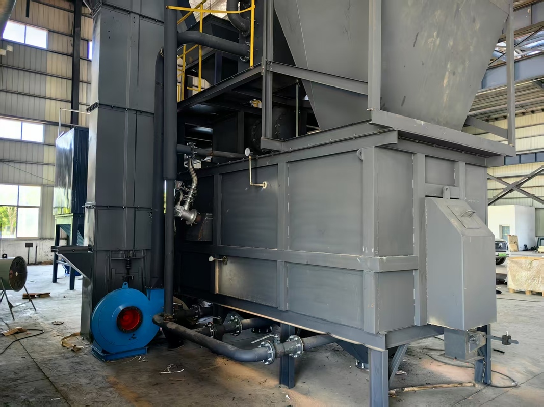 Fluidized Bed Roasting Unit with 500-1000°C Operating Temperature for 0.1-5mm Particle Size Range and Overheat Protection