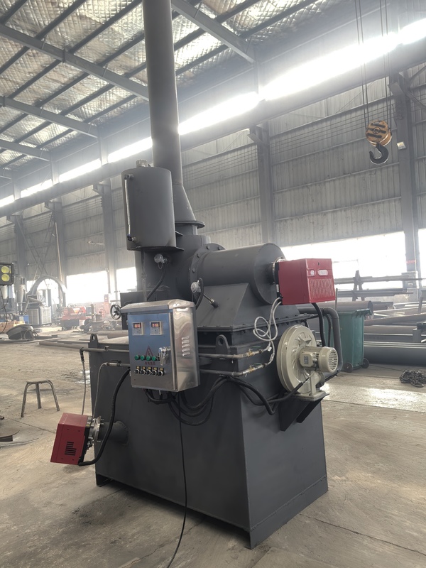Stainless Steel Industrial Incinerator with PLC Control System and Mechanical Rake Ash Removal for Efficient Waste Treatment