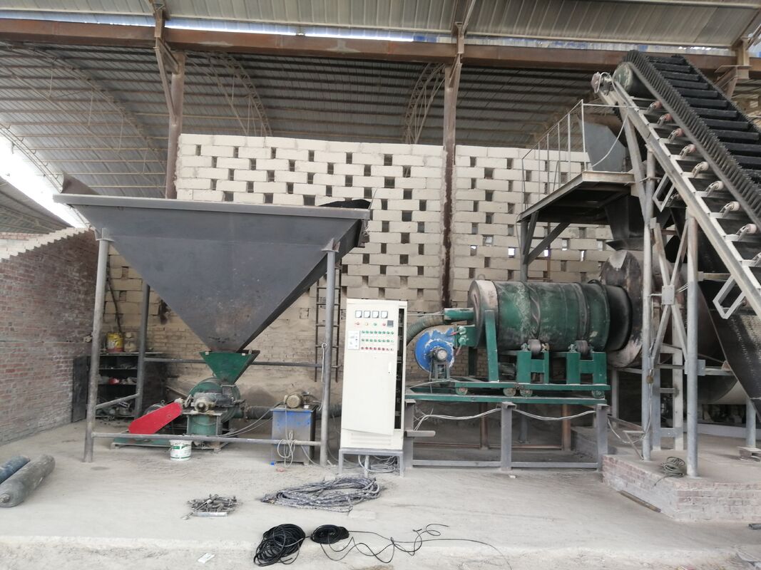 Electric Motor Powered Three Cylinder Dryer with 2.7m Inside Diameter for Moisture Reduction from 50-60% to 10-15%