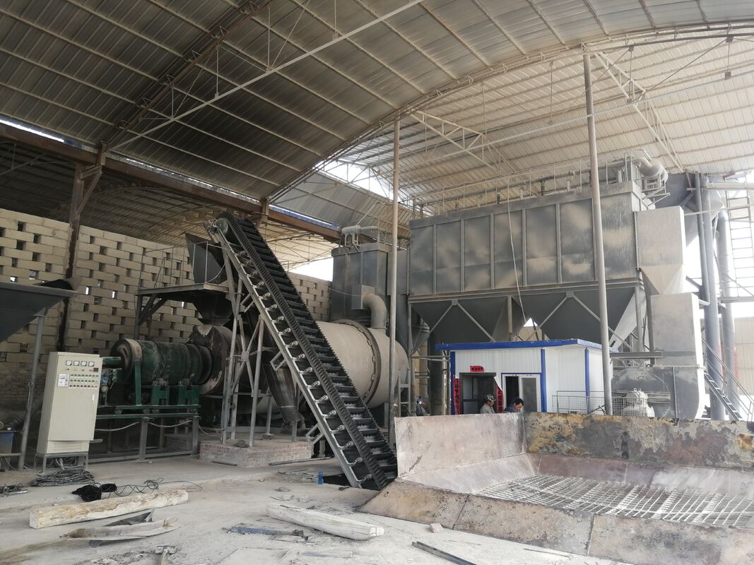 2.7m Inside Diameter Three Cylinder Dryer with Manual or Automated Control System for 50-60% to 10-15% Moisture Reduction