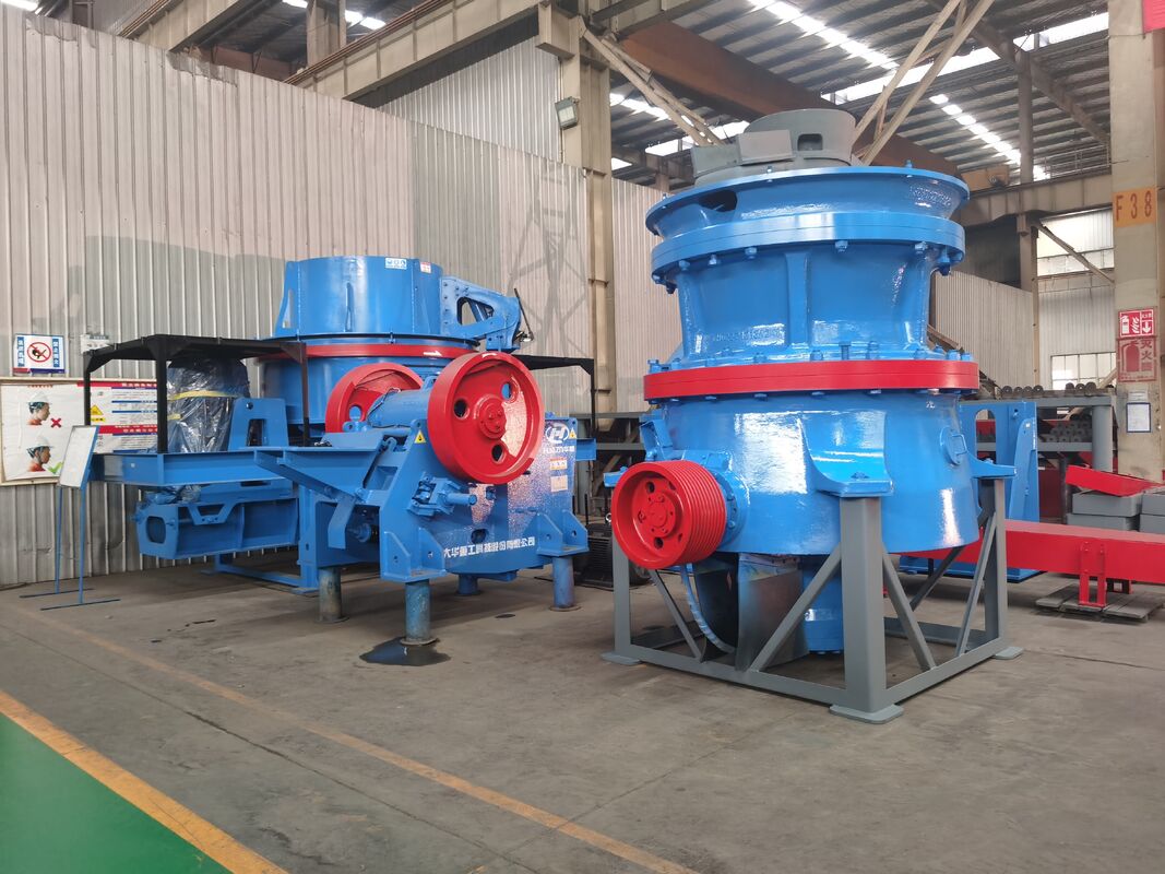 Jaw Cone Crusher with Feeding Size ≤1200mm and Production Capacity 80-350t/h for Mining and Construction Projects