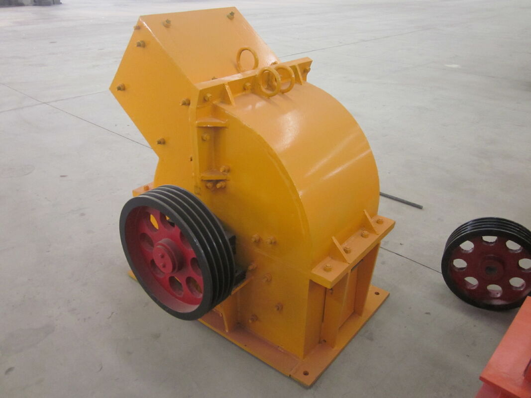 Heavy Hammer Crusher with High Manganese Steel Liner and Air Cooling System for Output Size ≤50 mm