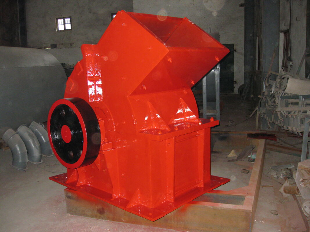 15 KW Motor Power Industrial Crusher with High Manganese Steel Hammer Head for 5 Tons Per Hour Capacity