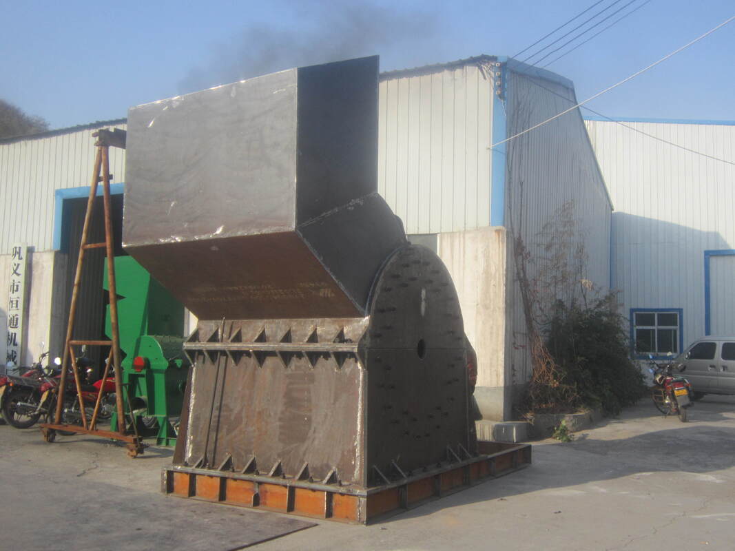 Máy nghiền búa nặng với làm mát bằng khí và búa đảo chiều một rô-to cho cỡ hạt vào ≤600mm