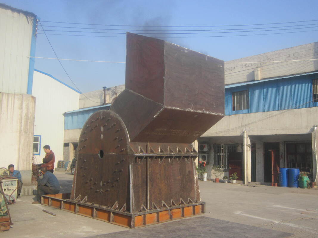 Industrial Crusher with High Manganese Steel Hammer Head for 10-50mm Output Size in Continuous Operation Mode