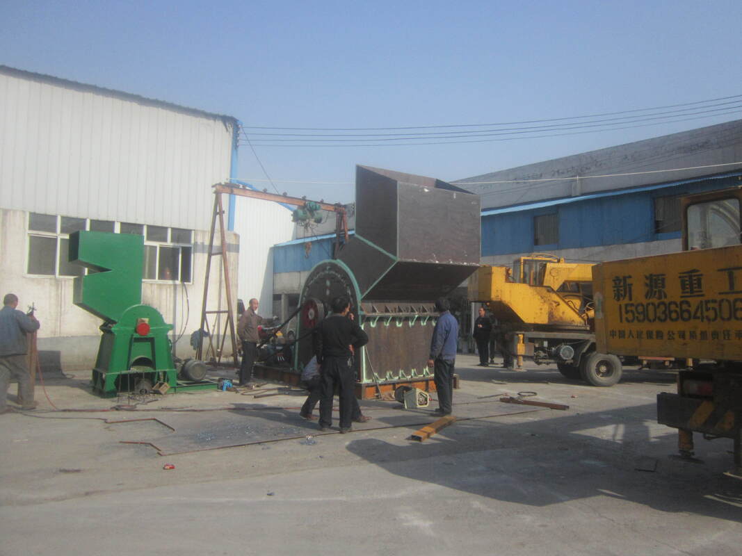 Máy nghiền búa nặng với làm mát bằng khí và búa đảo chiều một rô-to cho cỡ hạt vào ≤600mm