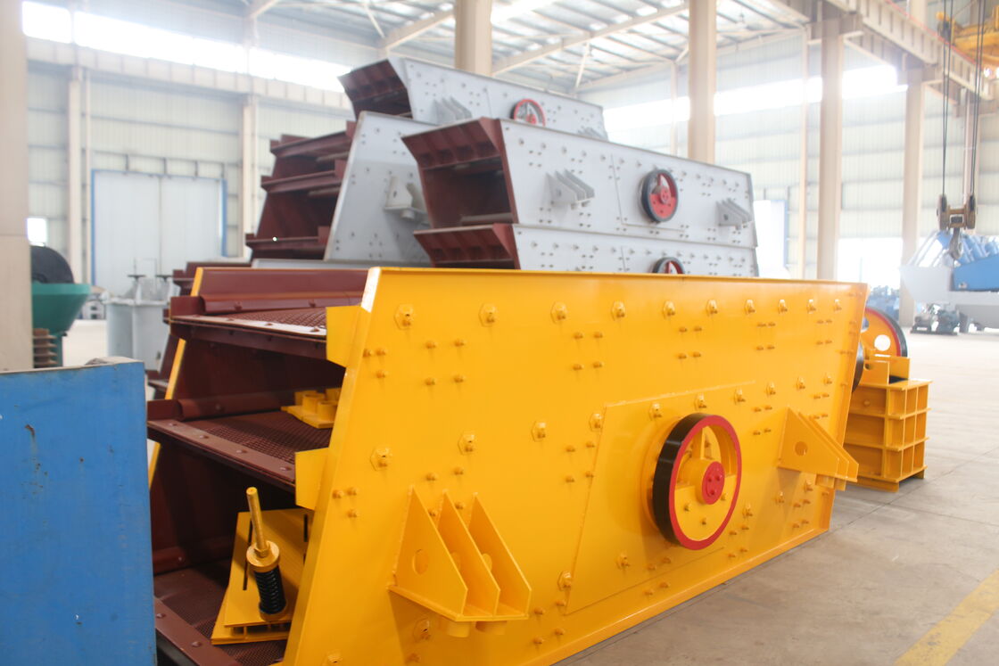 에너지 절감 광산 스크리닝 장비 수평 또는 기울기 설치를 위해 시간당 100 ~ 350 톤 용량