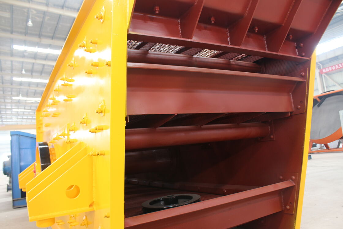 에너지 절감 광산 스크리닝 장비 수평 또는 기울기 설치를 위해 시간당 100 ~ 350 톤 용량