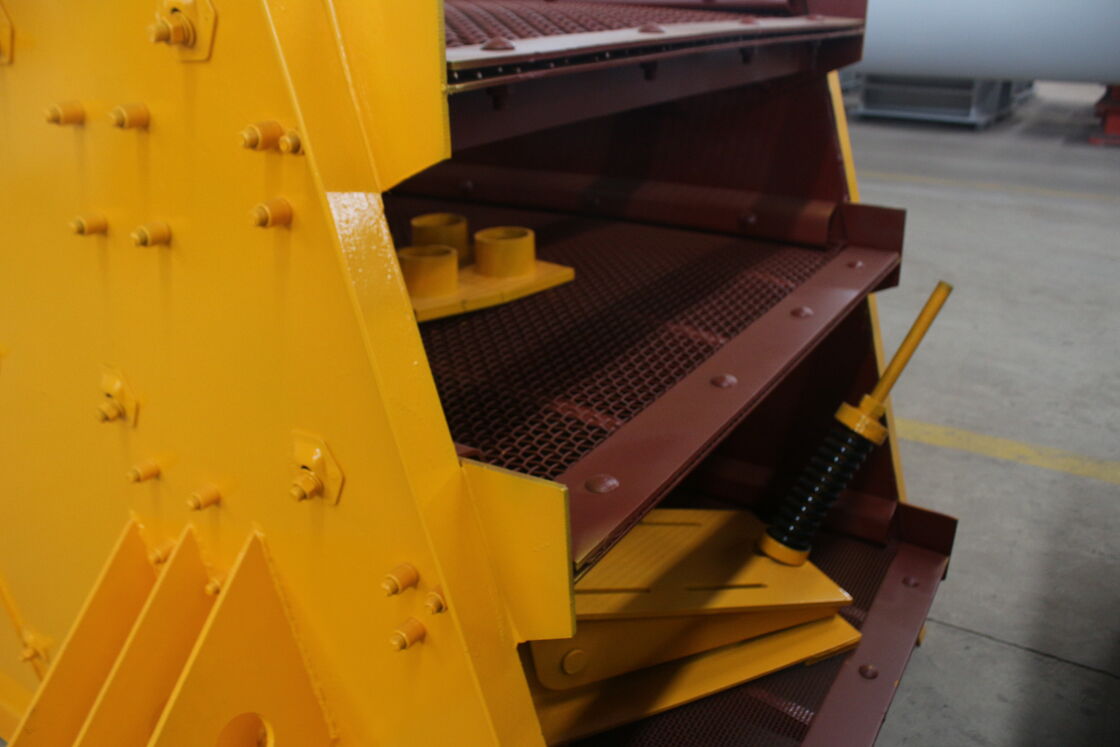 에너지 절감 광산 스크리닝 장비 수평 또는 기울기 설치를 위해 시간당 100 ~ 350 톤 용량