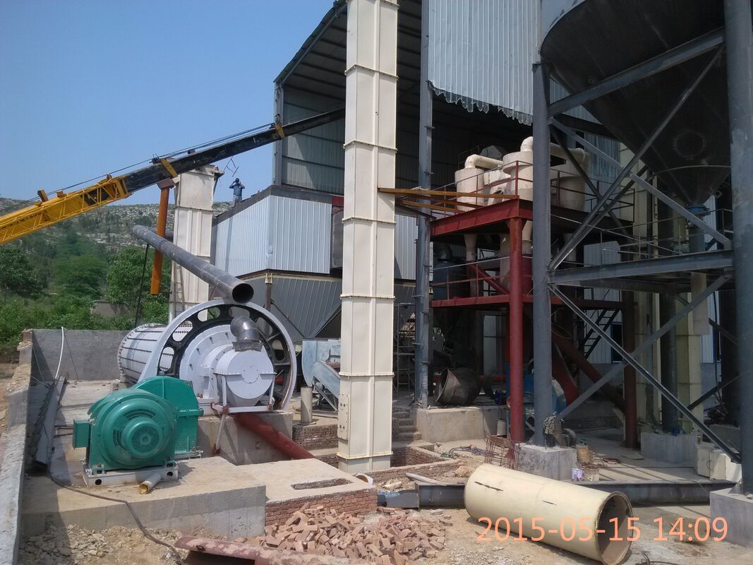 High Efficiency Slag Grinding Mill with 5-70t/h Output, 3.2-22r/min Speed Of Separator and 1.2-2.5MPa Grinding Pressure