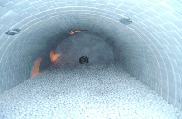 High Aluminium Liner Ball Mill with 10-65 Rpm Rotation Speed and 12 Months Warranty for Durable Mineral Processing