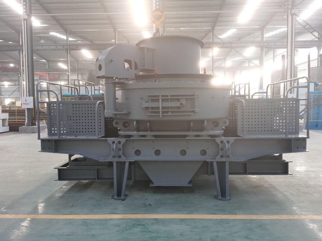Welded Steel Structure Sand Making Machine Vertical Shaft Impact Crusher with High Productivity and Adjustable Discharge Size 0-5mm
