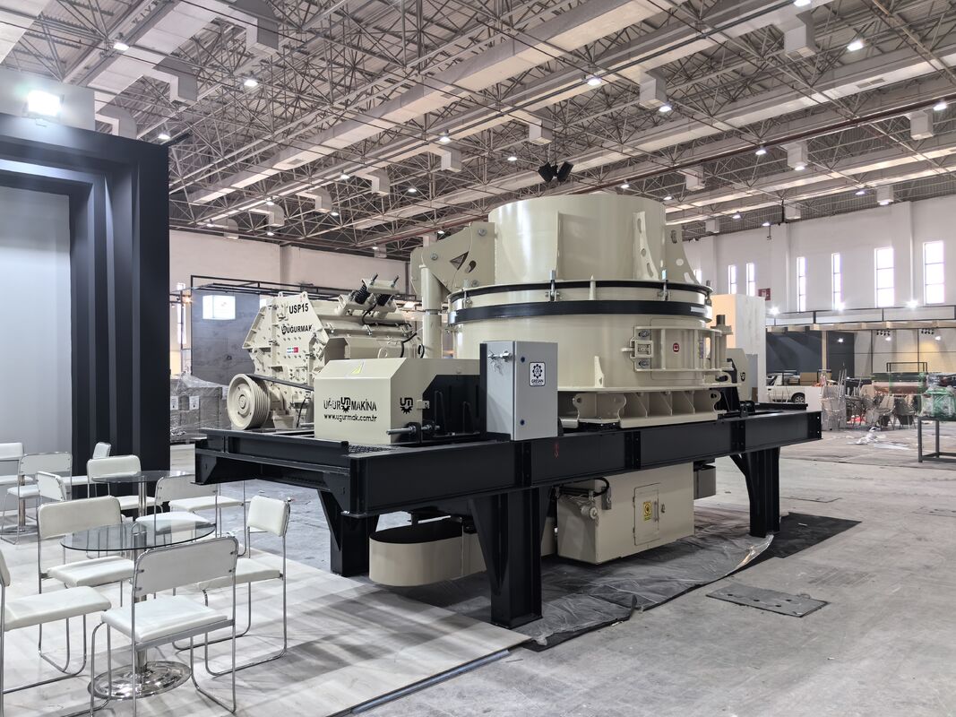 Máquina de Fabricação de Areia com Granularidade≤15mm e Estrutura de Aço Soldado Robusta para Alta Produtividade