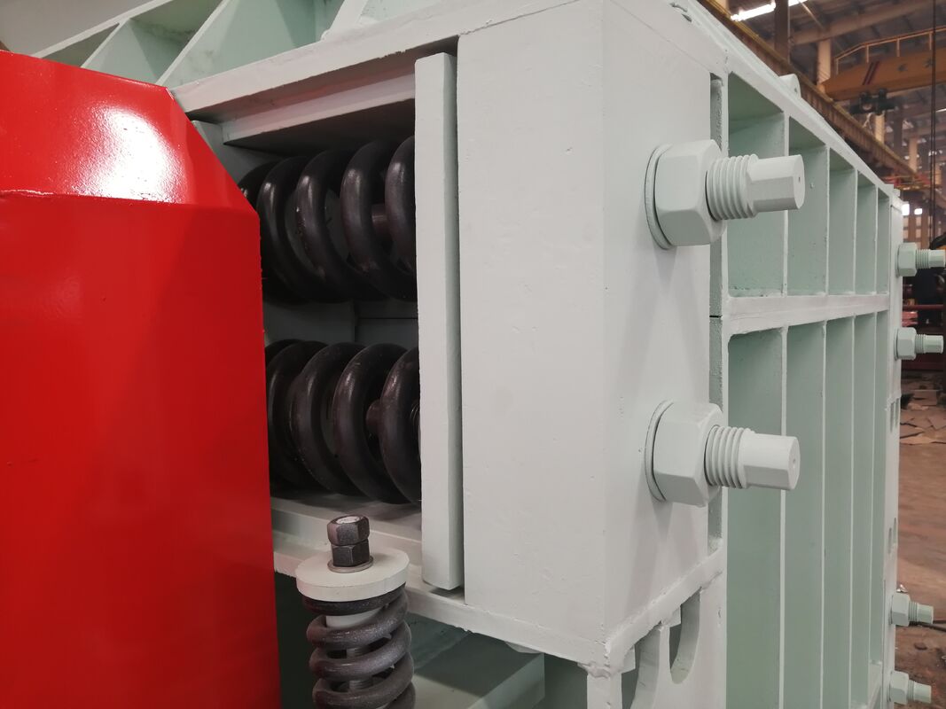 Trituradora de cajas de acero de alta calidad con capacidad de 2 toneladas por hora y motor eléctrico para trituración industrial