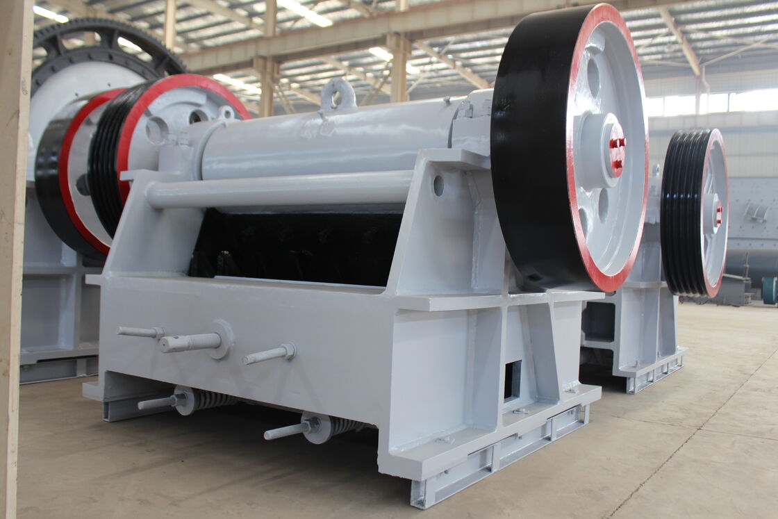 Jaw Cone Crusher with Hydraulic Adjustment for Glass Breaking Recycling and 0-800mm Feed Size