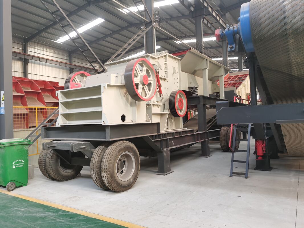 Máy nghiền nát nón hàm bằng thép mangan cao với kích thước 200-300mm và tấm hàm chống mòn cho khai thác mỏ và mỏ đá