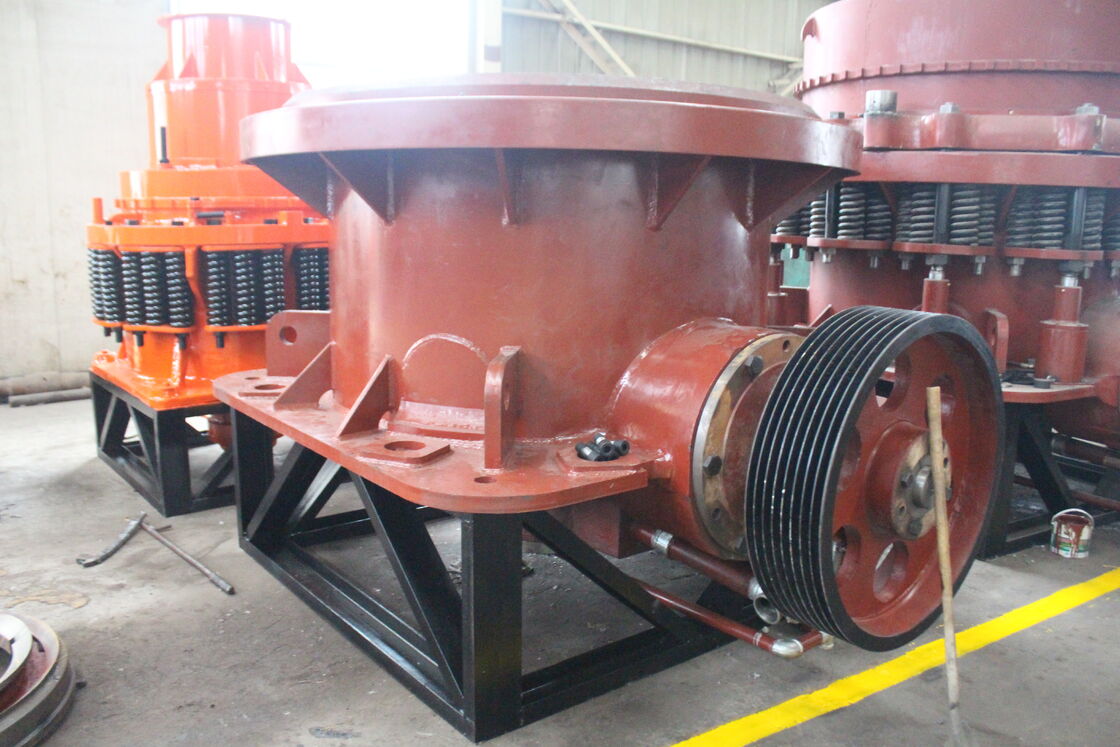 Jaw Cone Crusher with Optional Automatic Control System and High Manganese Steel for 1-2200 T/h Capacity Crushing Operations