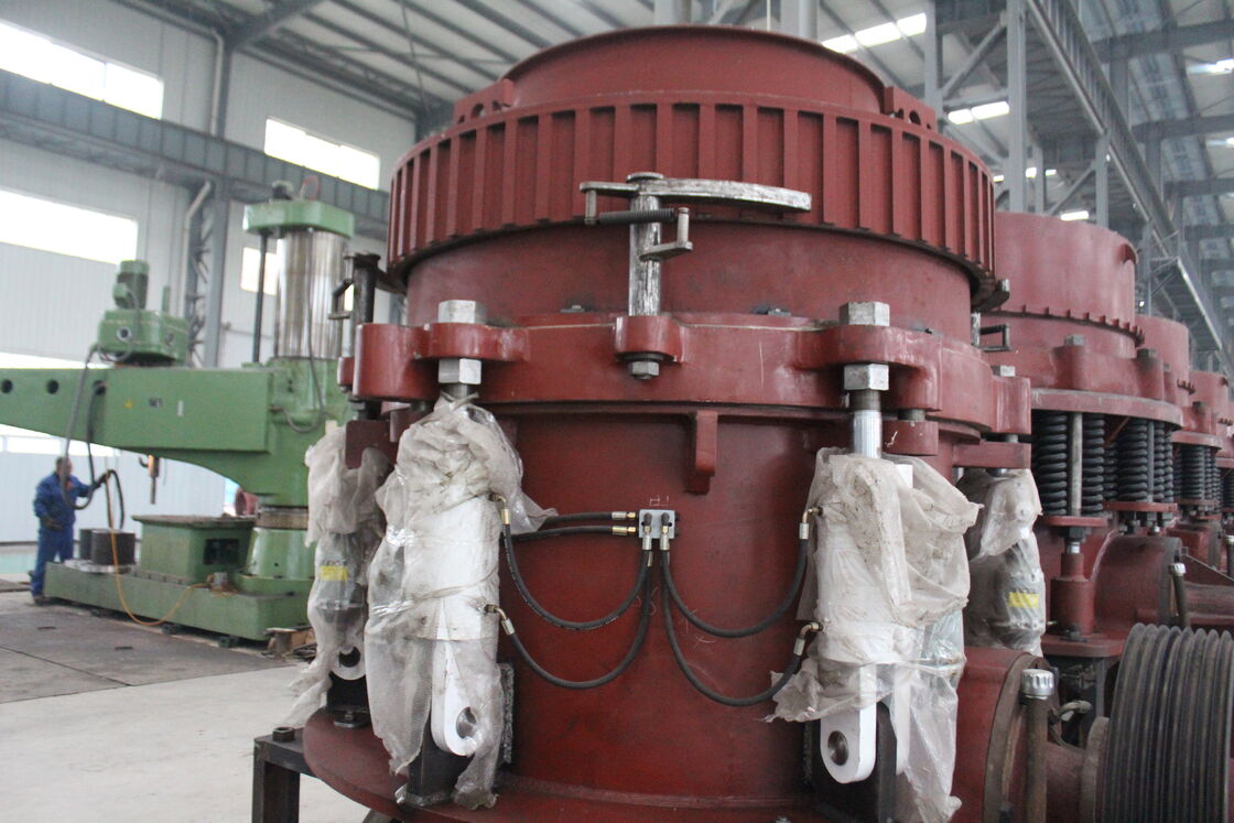High Capacity 1-500 Tons Per Hour Jaw Cone Crusher with Forced Lubrication and Wear-Resistant Jaw Plates for Mining and Quarry