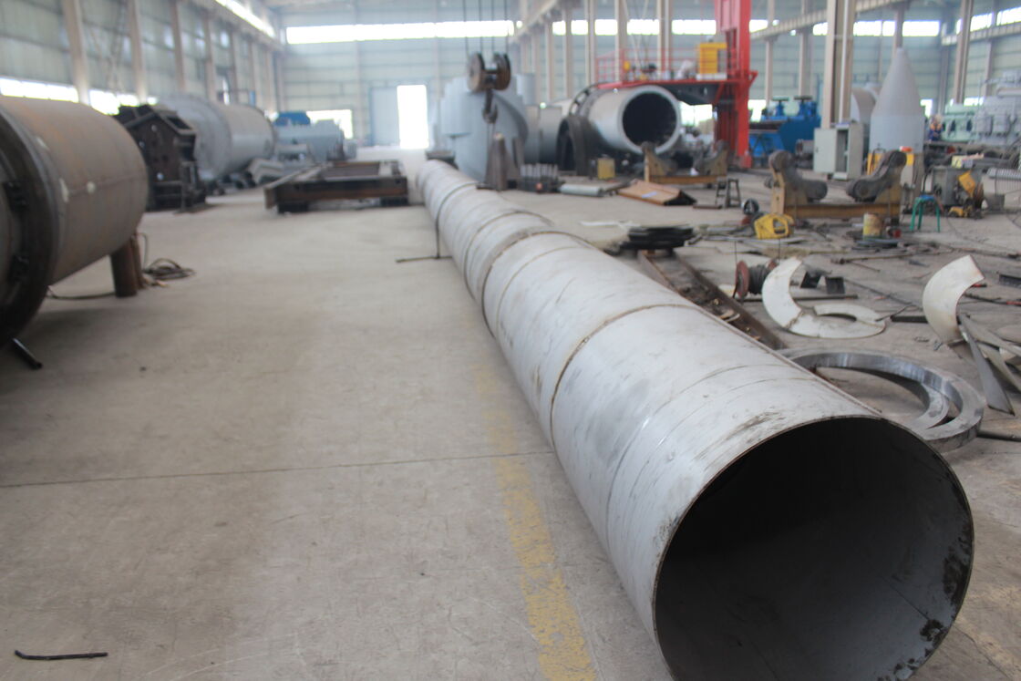 Máy sấy quay bằng thép không gỉ với nhiệt độ sấy 50-150 °C, thiết kế dễ bảo trì và bảo hành 1 năm