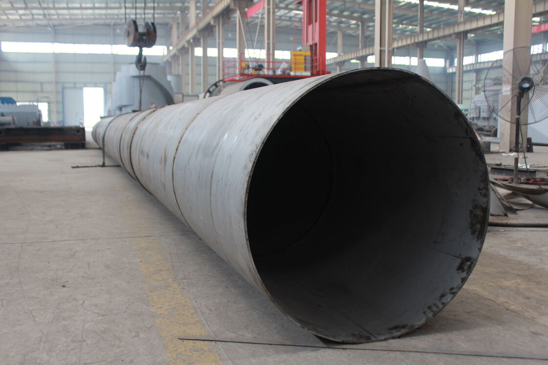 Máy sấy quay bằng thép không gỉ với nhiệt độ sấy 50-150 °C, thiết kế dễ bảo trì và bảo hành 1 năm