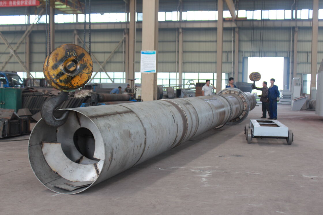 5 KW Rotary Dryers with PLC Control System and Electric Motor With Gear Reducer for Industrial Drying Equipment Up To 600°C