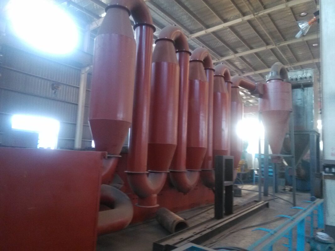 500-1000°C Fluidized Bed Roasting Machine with Fully Automated PLC Touch Screen Control for Industrial Applications