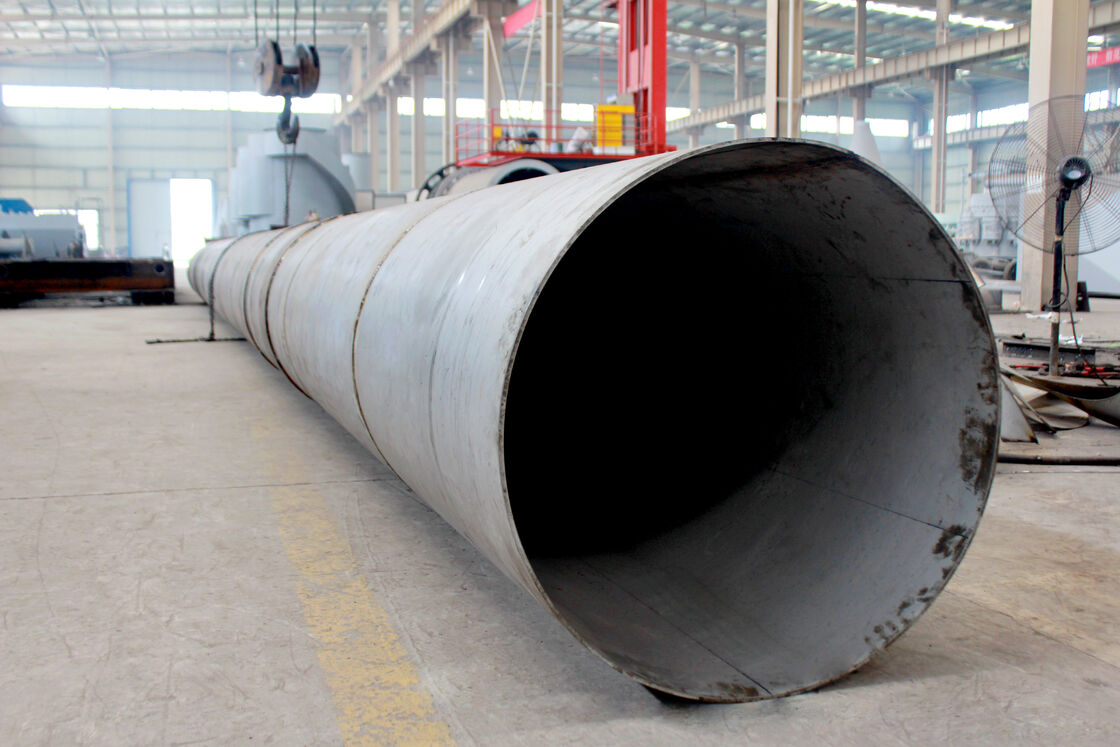 5 KW Rotary Dryers with PLC Control System and Electric Motor With Gear Reducer for Industrial Drying Equipment Up To 600°C